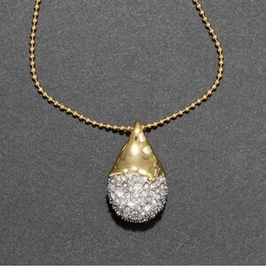 Alexis Bittar Solanales Crystal Pavé Teardrop Necklace